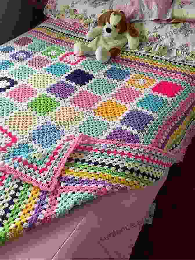 A Bedroom With A Crochet Bedspread Crochet Beautiful Bedspread Patterns: Stunning Bedspread Crochet Tutorials: Crochet Bedspread Ideas