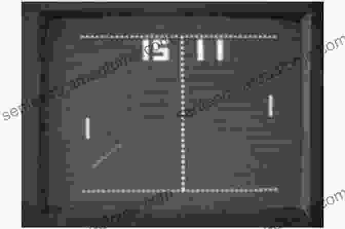 A Brown Tube Television Displaying The Classic Game Pong. Before The Crash: Early Video Game History (Contemporary Approaches To Film And Media Series)