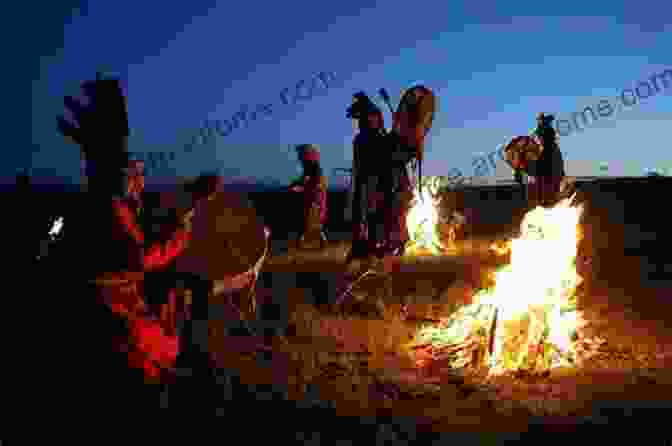 A Celtic Shaman Performing A Ritual In The Austrian Alps. Mountain Magic: Celtic Shamanism In The Austrian Alps