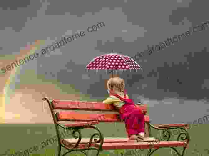 A Colorful Umbrella Protecting A Person From The Rain. ABC Transportation Book: Alphabet From A To Z For Preschool (ABC 2)