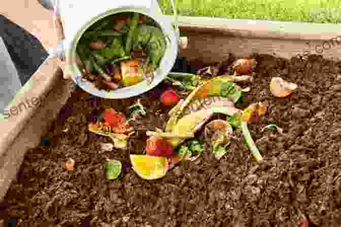 A Compost Bin Filled With Organic Materials, Decomposing Into Rich Soil Square Foot Gardening And Compost 101 2 Bundle: How To Build And Get The Best Results From Your SFG