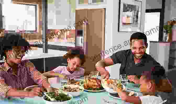 A Family Sharing A Grateful Moment At Mealtime Baby Loves Calm: An ABC Of Mindfulness