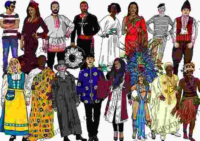 A Group Of People Wearing Clothing That Represents Their Different Cultures The Fabric Of Cultures: Fashion Identity And Globalization