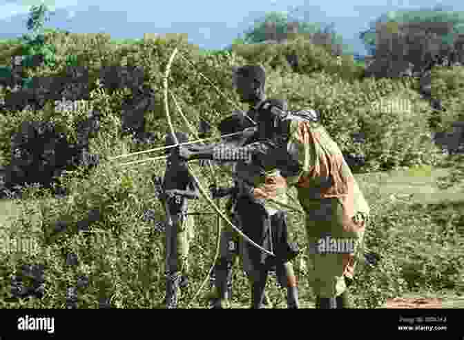 A Hadzabe Man Hunting With A Bow And Arrow The Language Of The Land: Living Among The Hadzabe In Africa