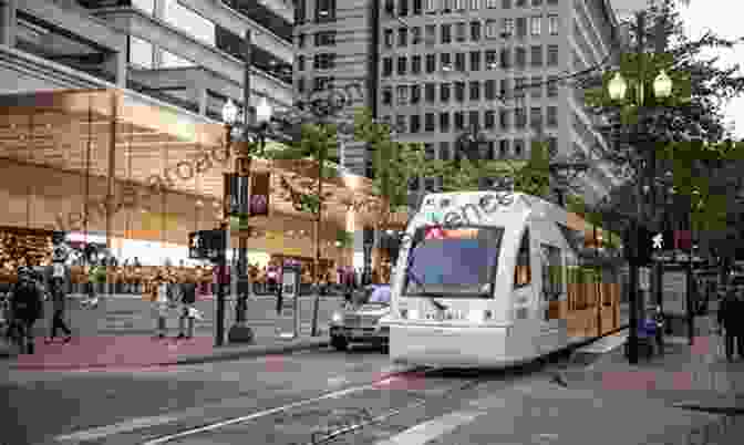 A Modern Light Rail Train In Portland, Oregon. Portland S Streetcars (Images Of Rail)