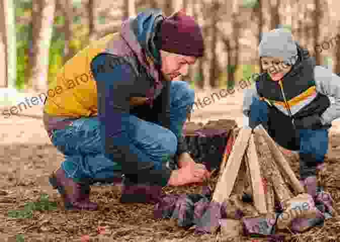 A Person Building A Fire In The Wilderness Emergency Survival Guide: The Ultimate Practical Manual For Basic Survival