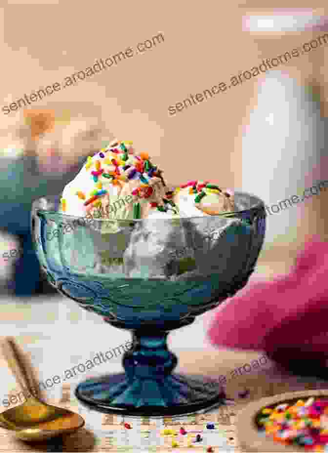 A Scoop Of Delicious Ice Cream Topped With Sprinkles. ABC Transportation Book: Alphabet From A To Z For Preschool (ABC 2)