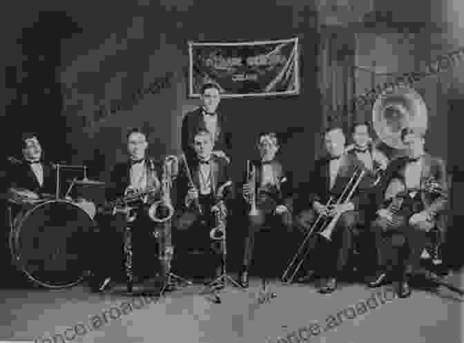 A Vintage Photograph Of A Bustling Jazz Club During The 1920s, Filled With Elegant Patrons And Musicians. Dangerous Rhythms: Jazz And The Underworld