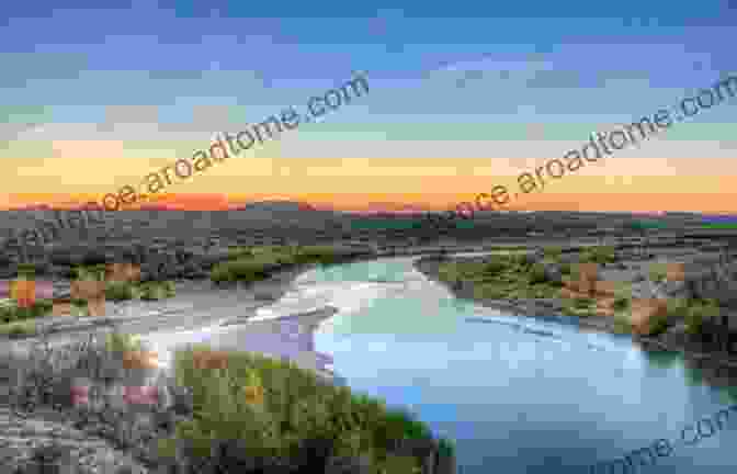 An Aerial View Of The Meandering Rio Grande River In Big Bend National Park Marfa Flights: Aerial Views Of Big Bend Country (Tarleton State University Southwestern Studies In The Humanities 26)