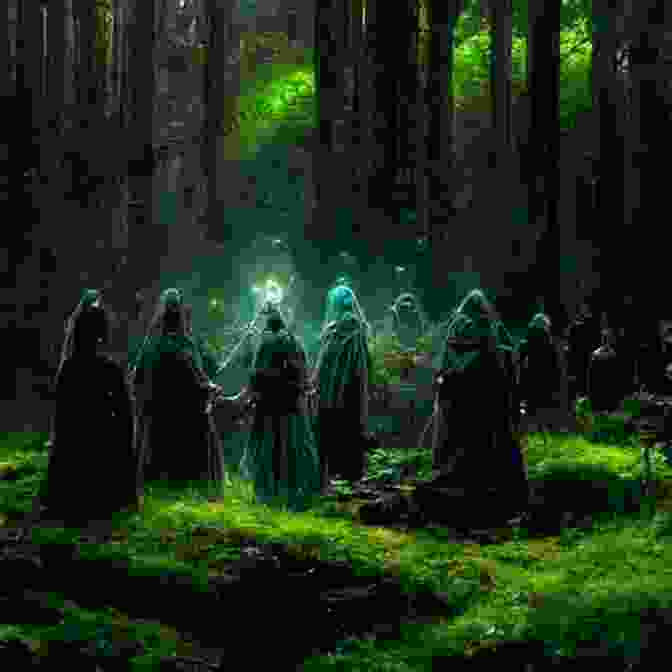 An Ancient Celtic Druid Performing A Ritual In The Forest Druid Magic: The Practice Of Celtic Wisdom