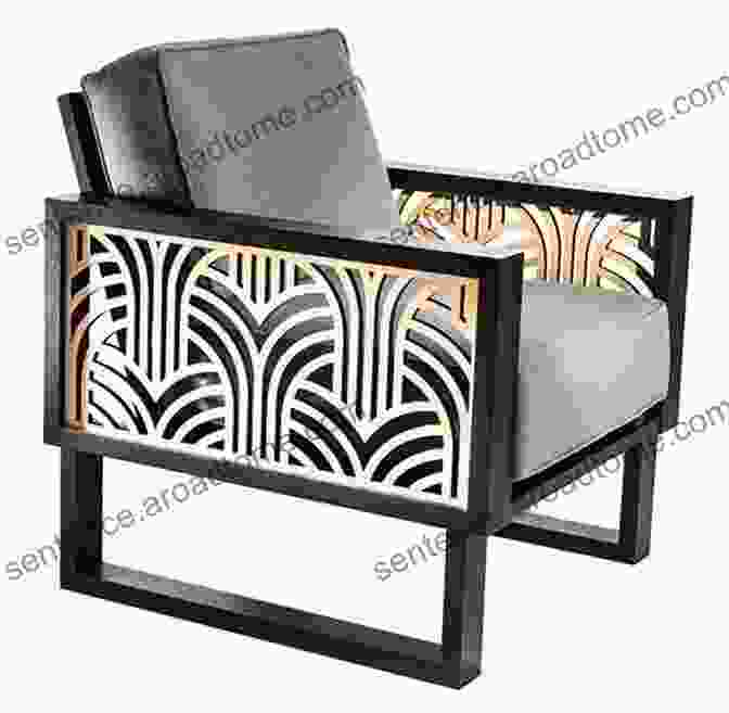 An Elegant Art Deco Chair With Geometric Patterns And Rich Upholstery Style Your Modern Vintage Home: A Guide To Buying Restoring And Styling From The 1920s To 1990s