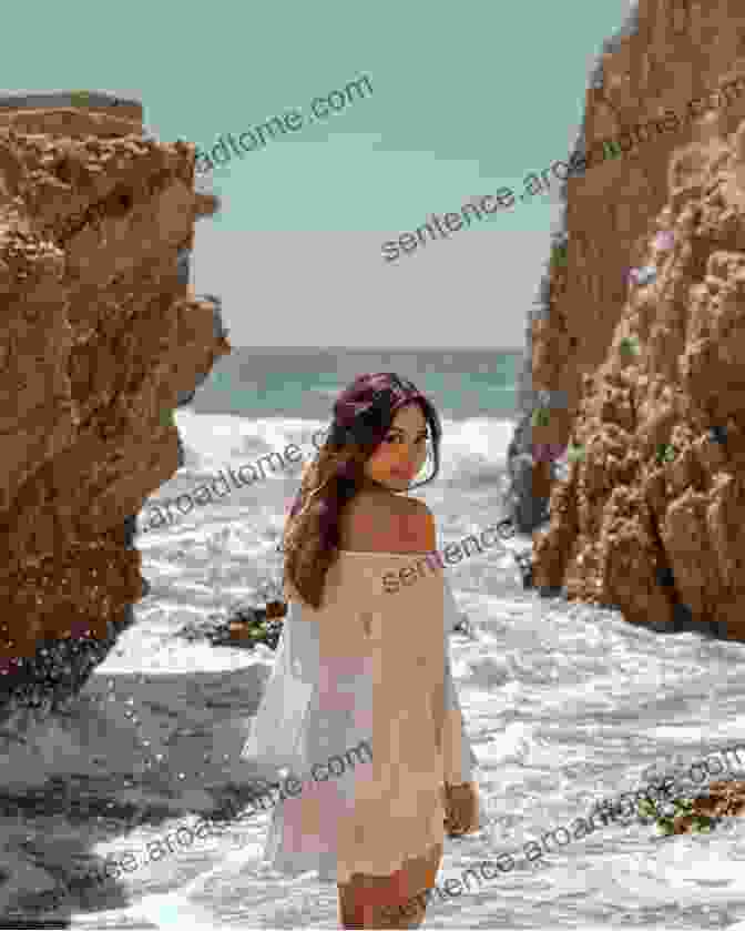 Close Up Of A Woman In A Bikini, Posing On A Rock Formation With The Ocean In The Background Bikini Babes In Peril: Collection 2: Calendar Images 2024