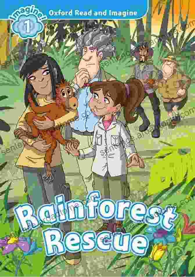 Colorful Cover Illustration Of Rainforest Rescue: Wild Rescue Book, Featuring A Group Of Children Exploring A Lush Rainforest Surrounded By Exotic Animals. Rainforest Rescue (Wild Rescue) Jan Burchett