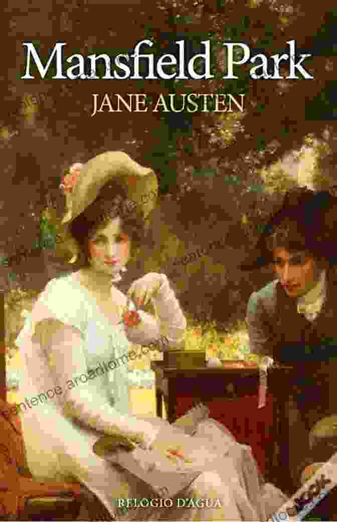 Cover Of Jane Austen's Mansfield Park Novel The Jane Austen Collection Jane Austen