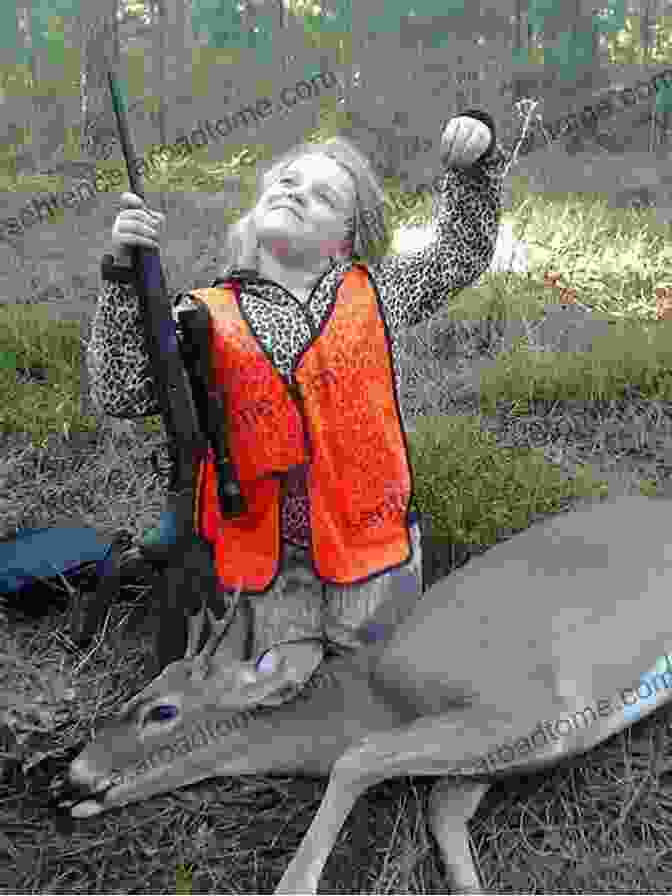 Cracker Children Hunting In The Woods, Illustrating The Close Connection With Nature Ecology Of A Cracker Childhood