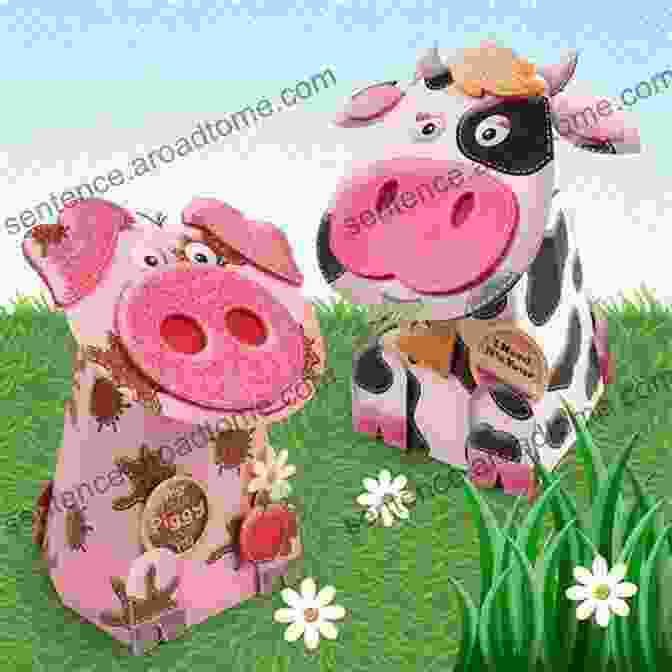 Delightful Farm Animal Characters—Daisy The Cow, Sammy The Sheep, And Percy The Pig—add A Touch Of Magic To The Story Ice Cream Cows And Mitten Sheep: A About Farm Animals (Magic Castle Readers)