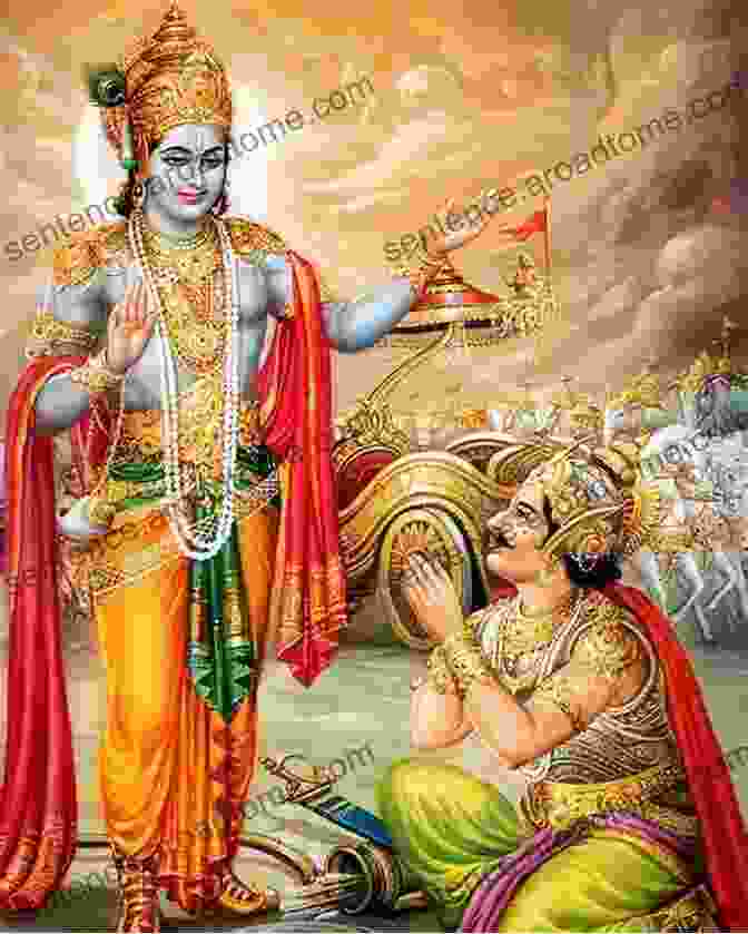 Depiction Of Krishna And Arjuna From The Bhagavad Gita. The Complete Idiot S Guide To Eastern Philosophy: Valuable Tips For Putting Philosophical Theory Into Practice