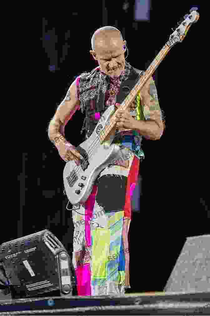 Flea Performing With The Red Hot Chili Peppers, His Bass Guitar Prominent In The Foreground Bass Heroes: Styles Stories And Secrets Of 30 Great Bass Players