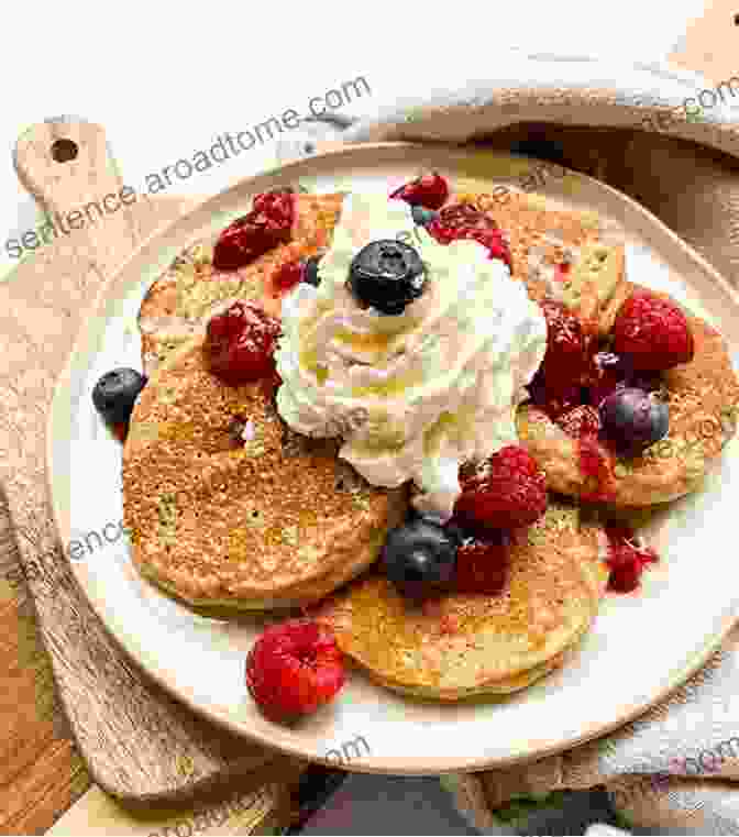 Fluffy Pancakes With Fruit And Whipped Cream 365 Impressive Breakfast Recipes: Enjoy Everyday With Breakfast Cookbook