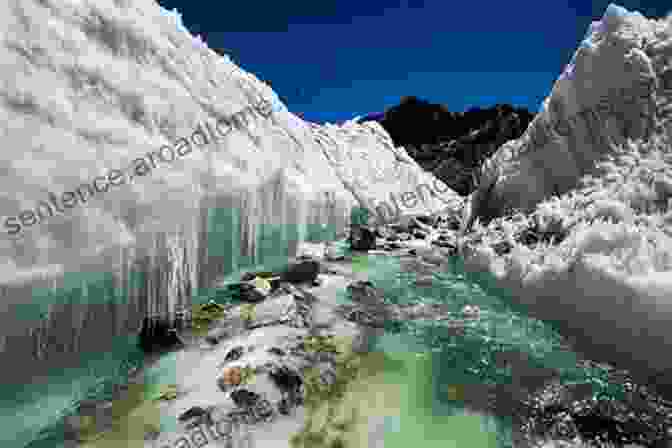 Glaciers Carving Towering Mountain Peaks In The Himalayas Ice Rivers: A Story Of Glaciers Wilderness And Humanity