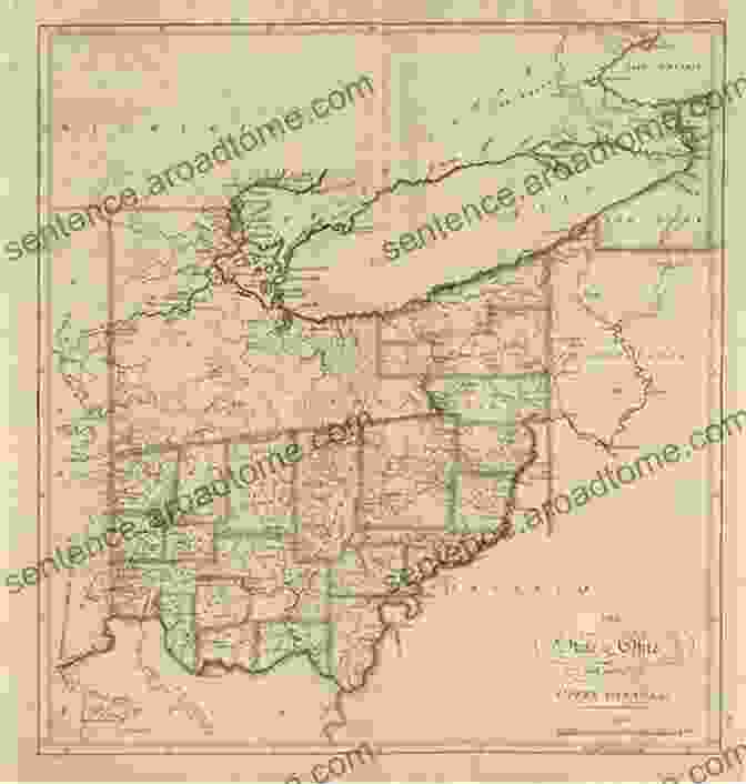 Historical Map Of Ohio's Original Land Subdivisions Blazes Posts Stones: A History Of Ohio S Original Land Subdivisions (Series On Ohio History And Culture)