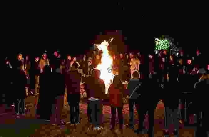 Illuminating Bonfire Ceremony During Walpurgis Night Night Of The Witches: Folklore Traditions Recipes For Celebrating Walpurgis Night