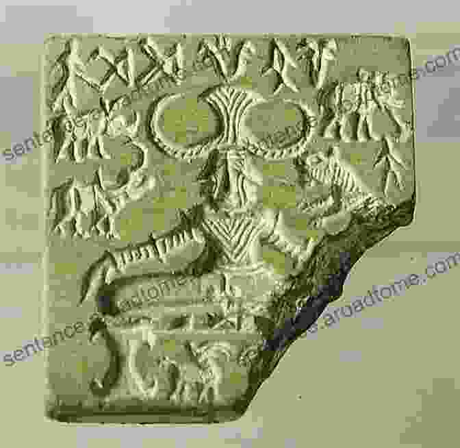 Intricately Carved Seal From Mohenjo Daro, Depicting A Horned Deity Moen Jo Daro: Metropolis Of The Indus Civilization (2600 1900 BCE)