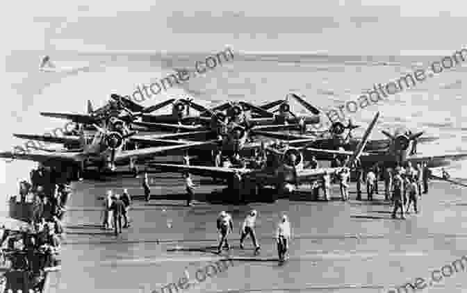 Japanese Aircraft Carriers, The Backbone Of Their Naval Might, Launch Planes To Strike Midway Island. Long May She Wave: A Graphic History Of The American Flag