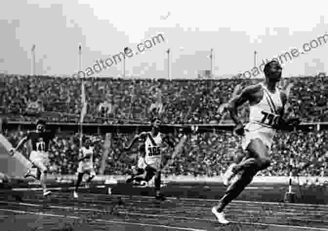 Jesse Owens Crossing The Finish Line At The 1936 Olympics The Fastest Men On Earth: The Story Of The Men S 100 Metre Champions