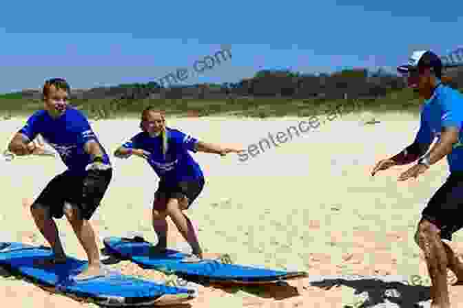 Kids Learning To Surf With A Coach Water Sports (Kids Guides) James O Fraioli