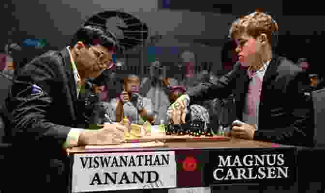 My World Chess Champions Book Cover With Images Of Magnus Carlsen, Viswanathan Anand, Garry Kasparov, And Anatoly Karpov Timman S Titans: My World Chess Champions