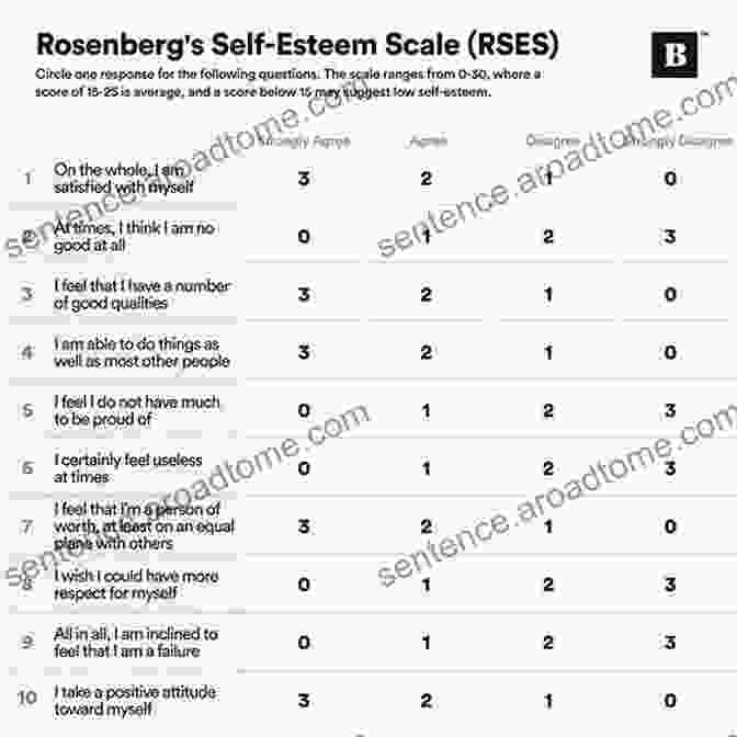 Scale Representing The Continuum Of Self Esteem, From Very Low To Very High Mental Toughness And Stoicism: Develop Emotional Intelligence And Resilience Boost Self Esteem Avoid Overthinking Improved Mental Strength And Stoic Philosophy To Be Successful In Life