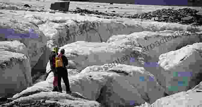 Scientists Conducting Research On A Glacier For Conservation Purposes Ice Rivers: A Story Of Glaciers Wilderness And Humanity