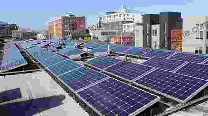 Solar Panels On A Residential Rooftop, Generating Clean And Affordable Electricity Low Cost Solar Electric Power Lewis M Fraas