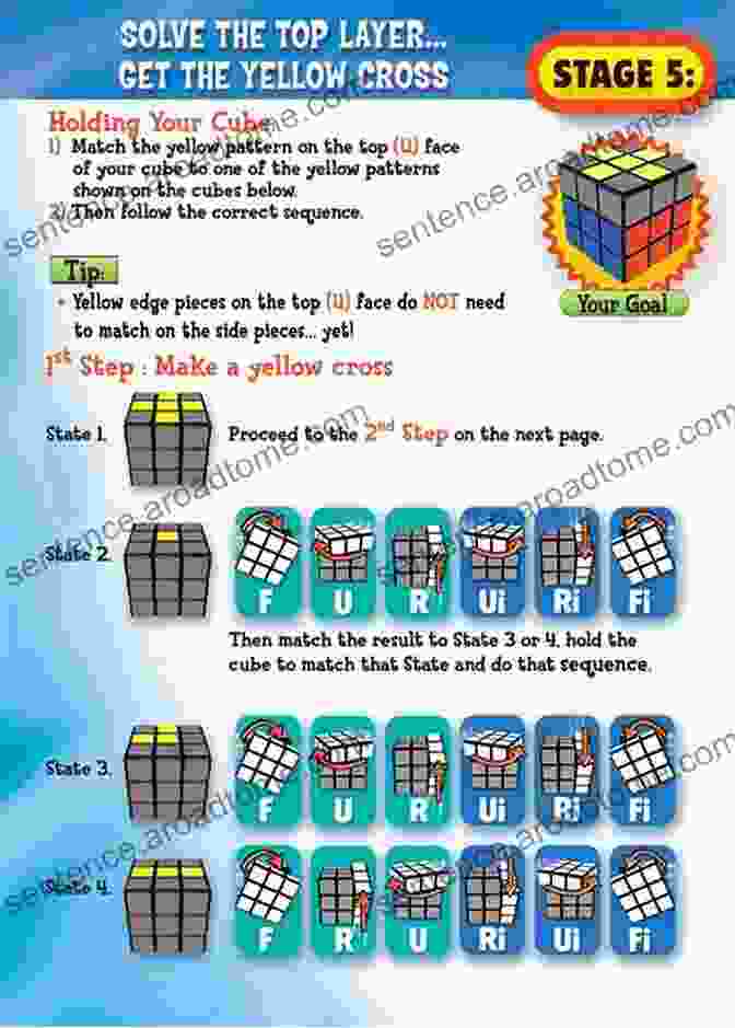 Solving The Yellow Cross BECOME A RUBIK S CUBE MASTER IN 20 MINUTES OR LESS: Learn The Easiest Way To Solve A Rubik S Cube With Step By Step Photos