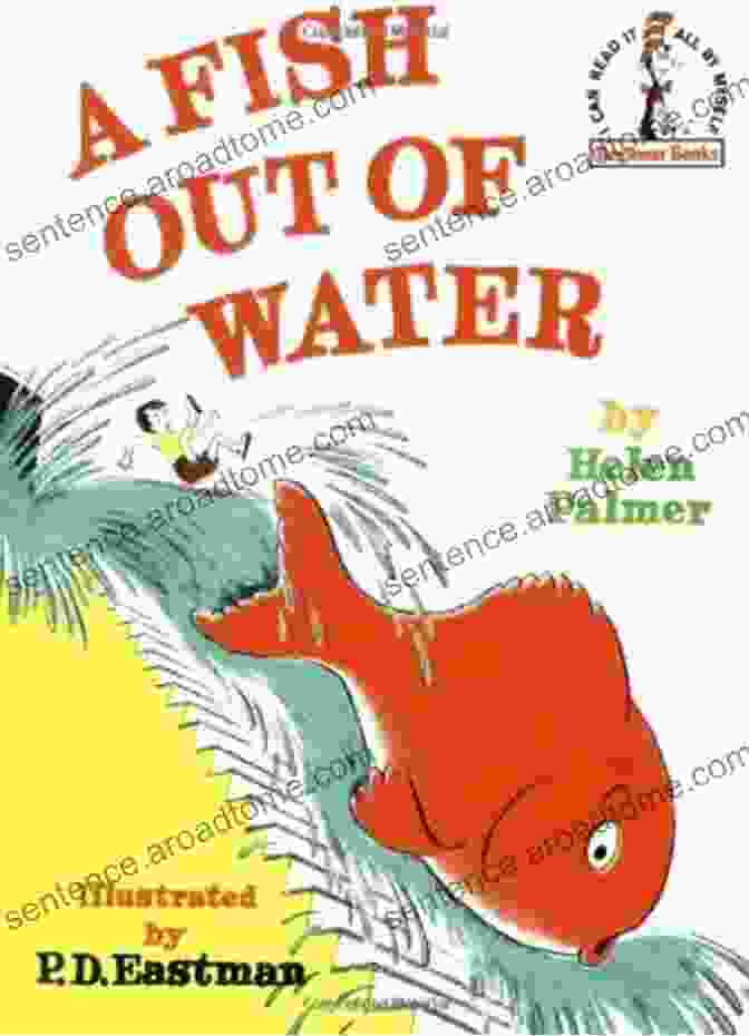 The Big Fish Out Of Water Book Cover Featuring An Illustration Of A Fish Jumping Out Of Water The Big Fish Out Of Water (The Big Fish Tails 2)