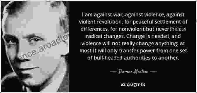 Thomas Merton Demonstrating Against War And Injustice Living With Wisdom: A Life Of Thomas Merton