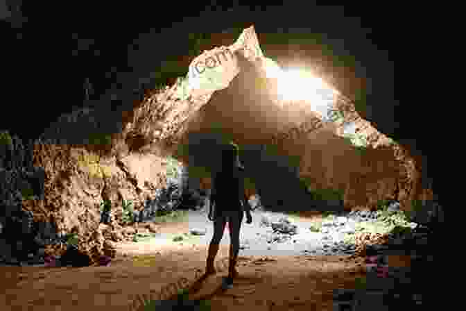 Woman In A Bikini Exploring A Cave, With A Flashlight Illuminating The Darkness Bikini Babes In Peril: Collection 2: Calendar Images 2024