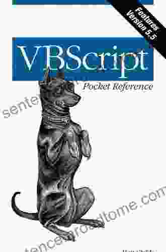 VBScript Pocket Reference Matt Childs