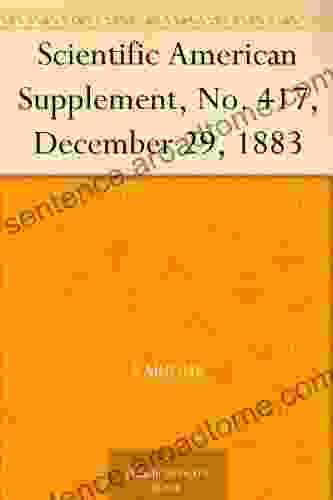 Scientific American Supplement No 417 December 29 1883